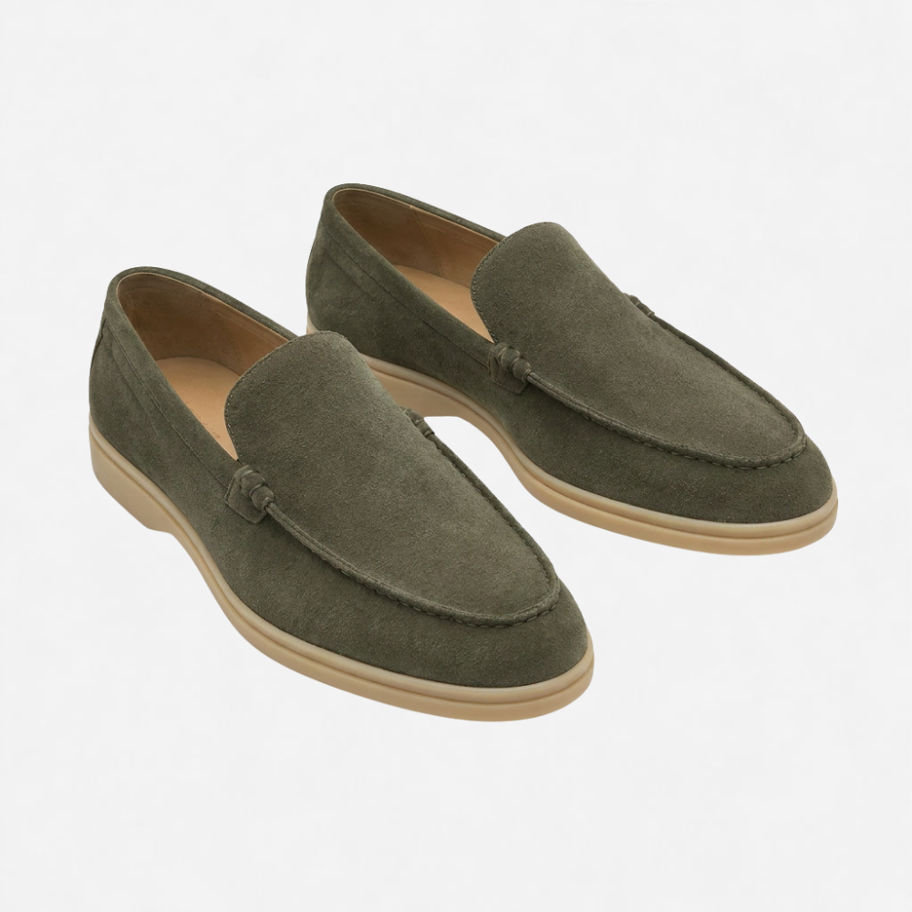 OLDMONEYLOOK | Men’s Classic Slip-On Suede Loafers