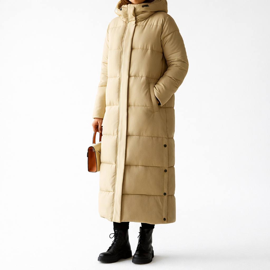 Lena - Luxe Long Puffer Jacket