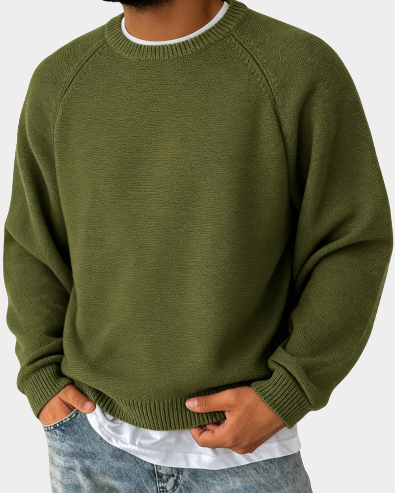 Men's Soft Crew Neck Sweater