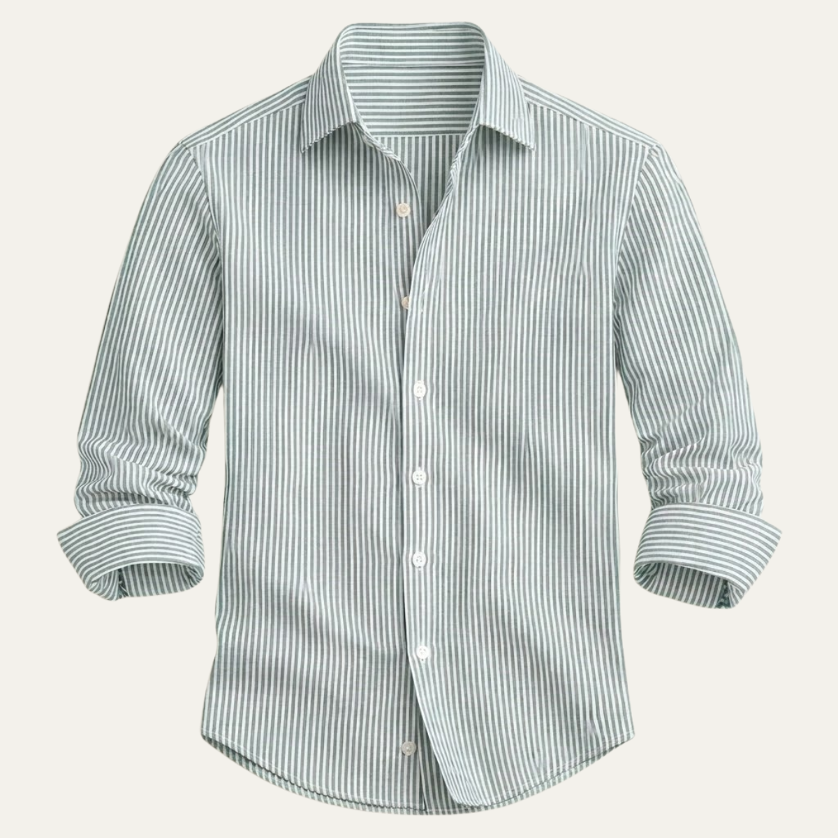 The Cody Men’s Smart Classic Striped Linen Shirt