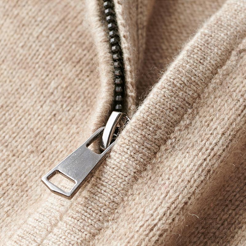 Men's Half-Zip Knitted Sweater | Comfort Meets Style