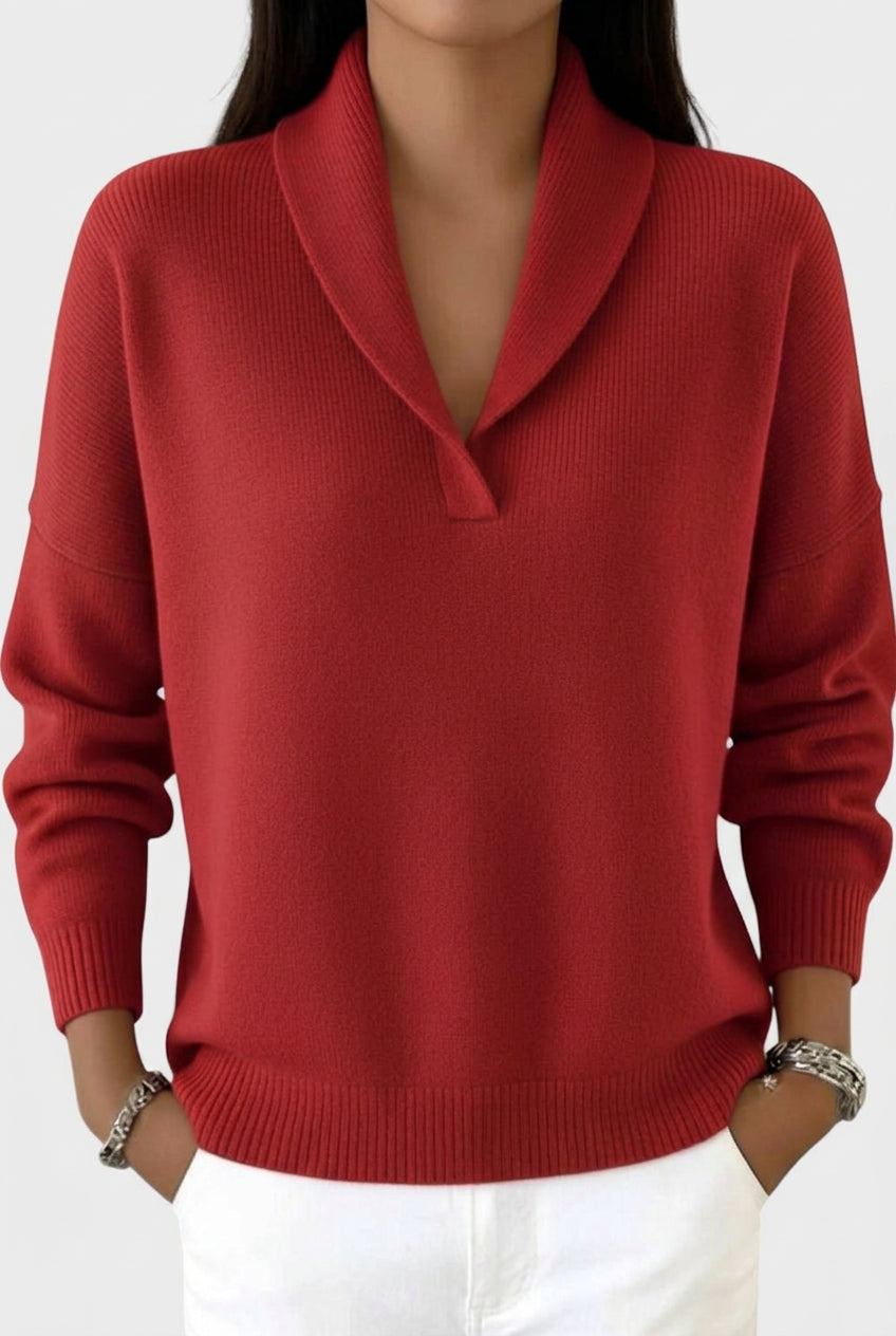 Timeless V-Neck Casual Sweater