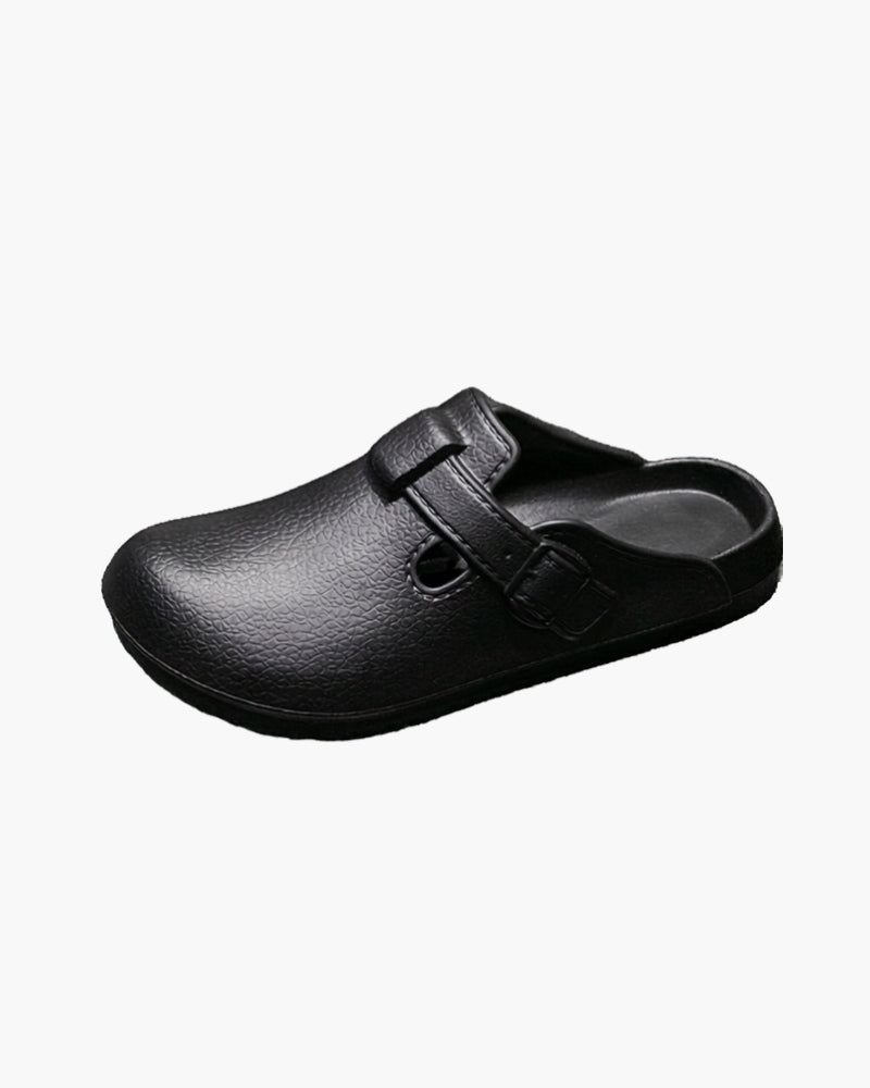 Classic Waterproof Buckle Clogs
