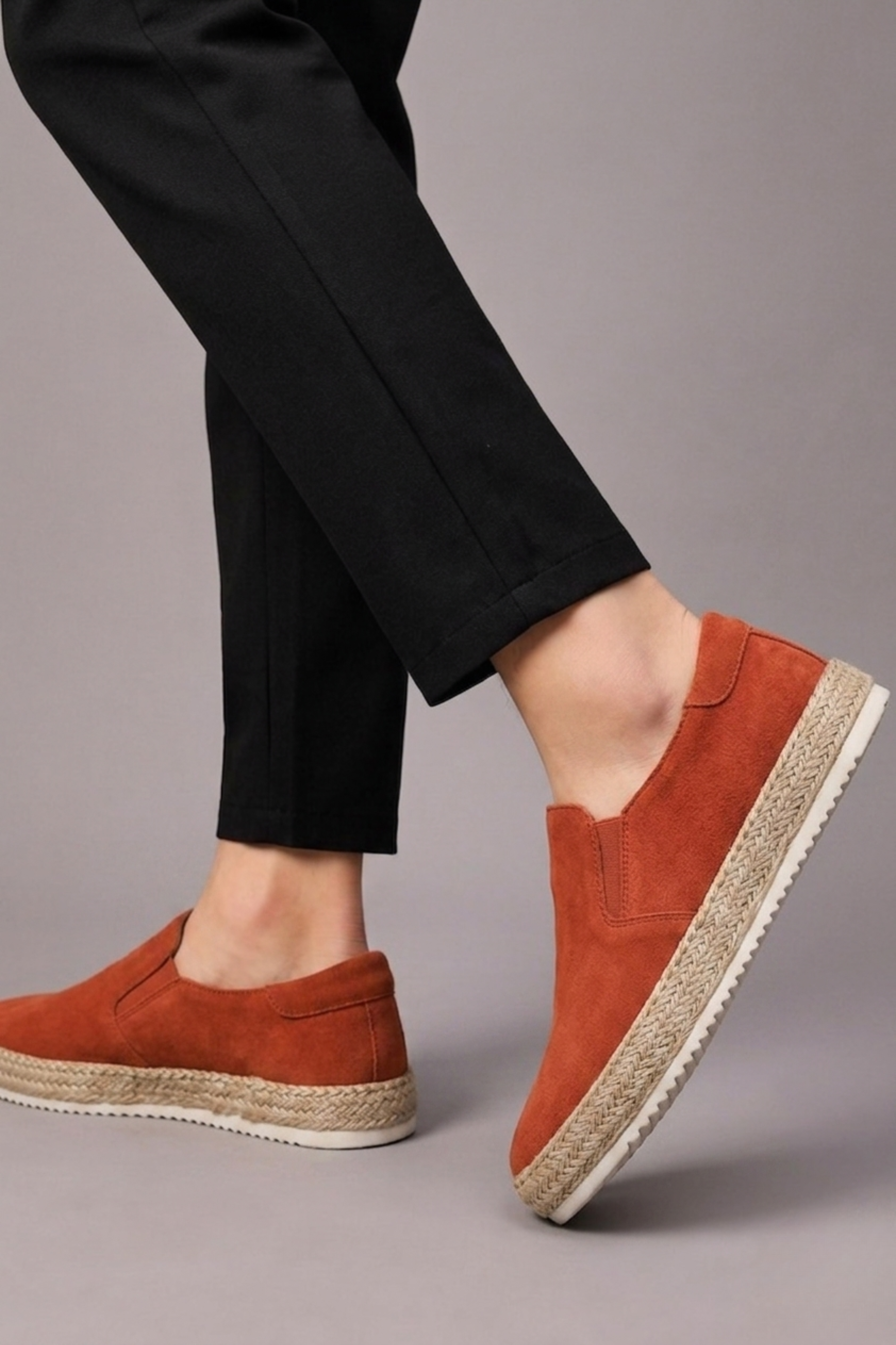 Men's Suede Slip-On Design
