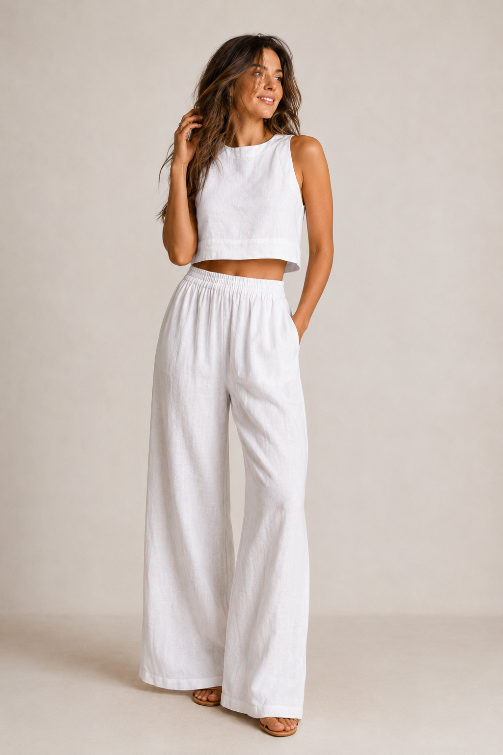 FRESH LABEL | Maya - Cotton Two-Piece Summer Set