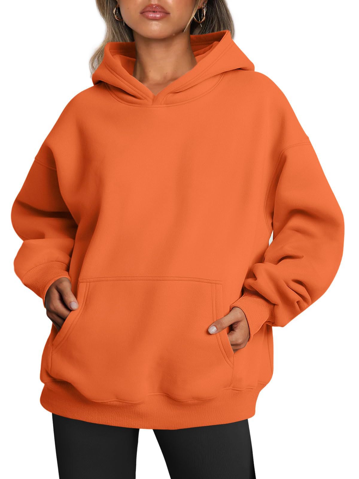 Elin | Cozy Oversized Fleece Hoodie with Kangaroo Pocket