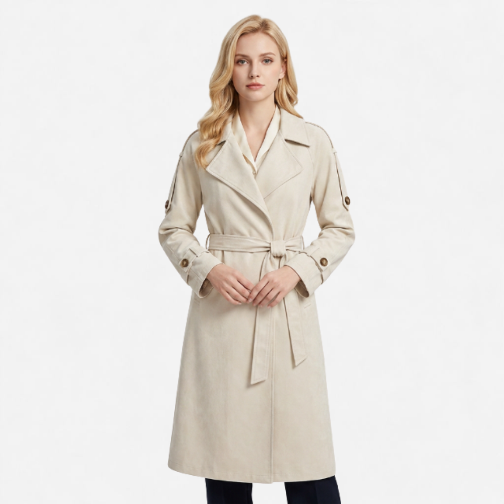 OLDMONEYLOOK | Women’s Classic Tailored Trench Coat
