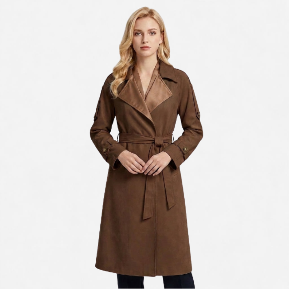 OLDMONEYLOOK | Women’s Classic Tailored Trench Coat