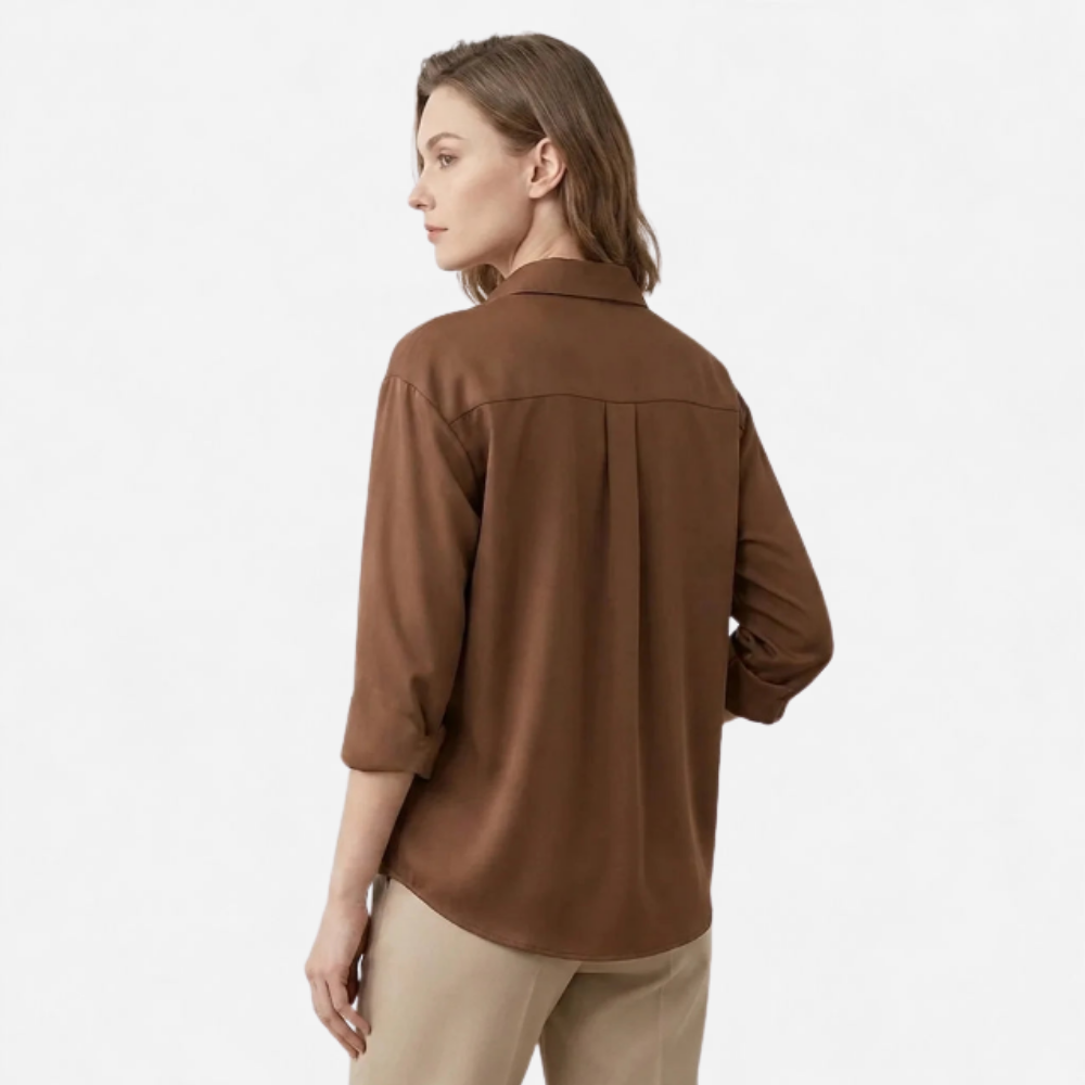 OLDMONEYLOOK | Women’s Classic Long Sleeve Polo Shirt