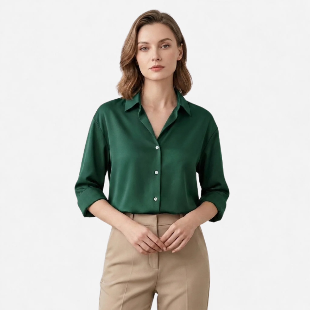 OLDMONEYLOOK | Women’s Classic Long Sleeve Polo Shirt