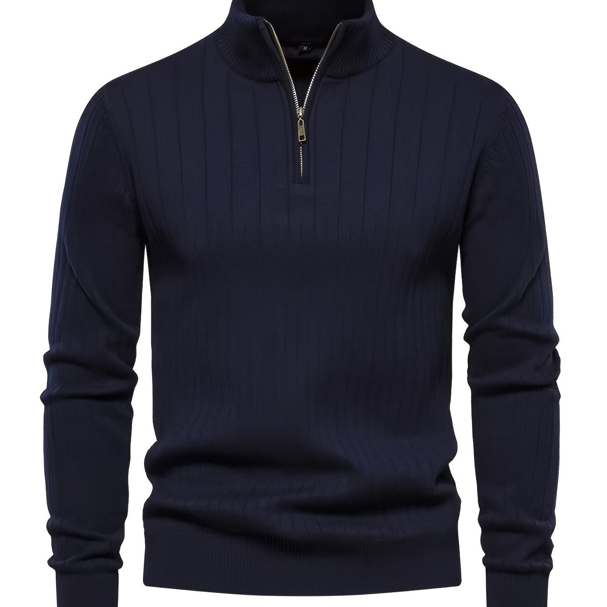 Camden | Textured Quarter-Zip Pullover
