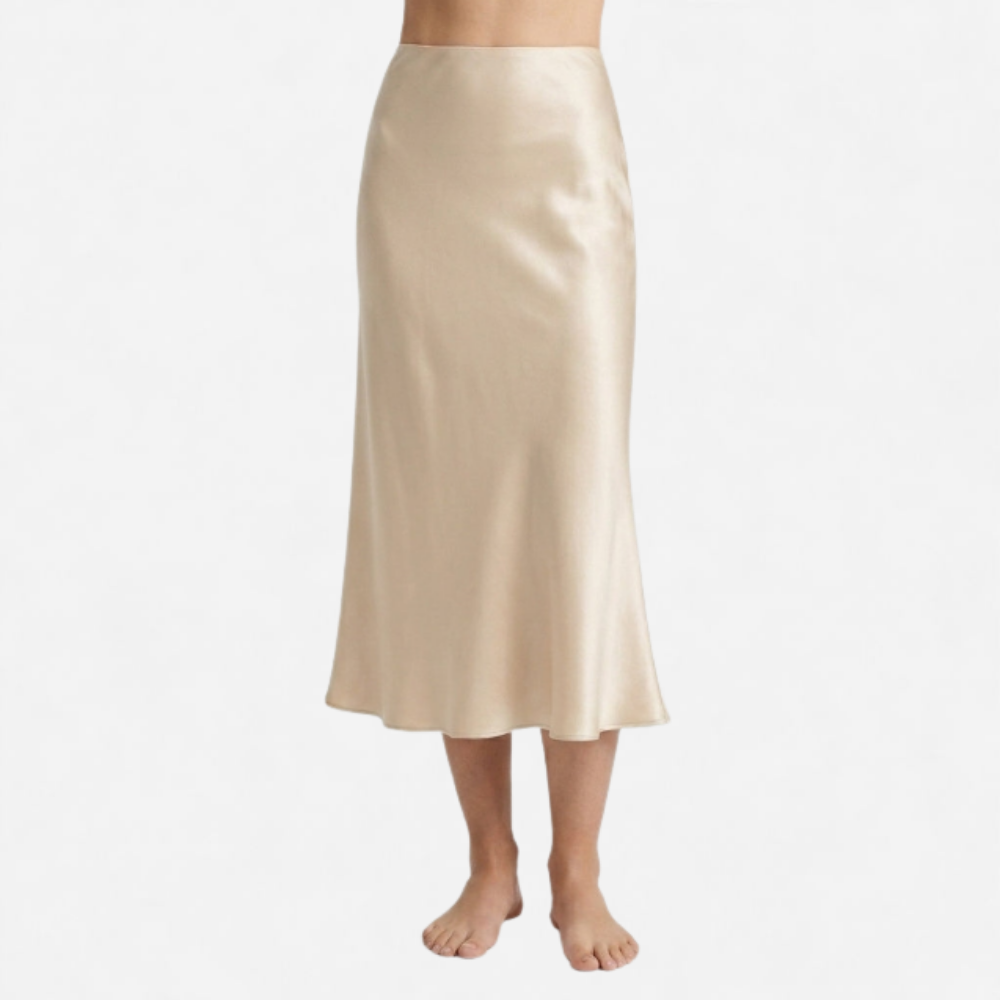OLDMONEYLOOK | Women’s Refined Silk Skirt