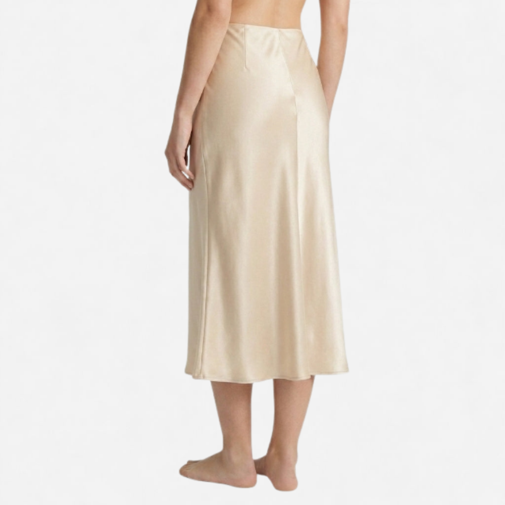 OLDMONEYLOOK | Women’s Refined Silk Skirt