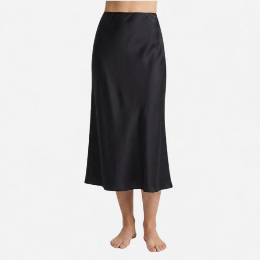 OLDMONEYLOOK | Women’s Refined Silk Skirt