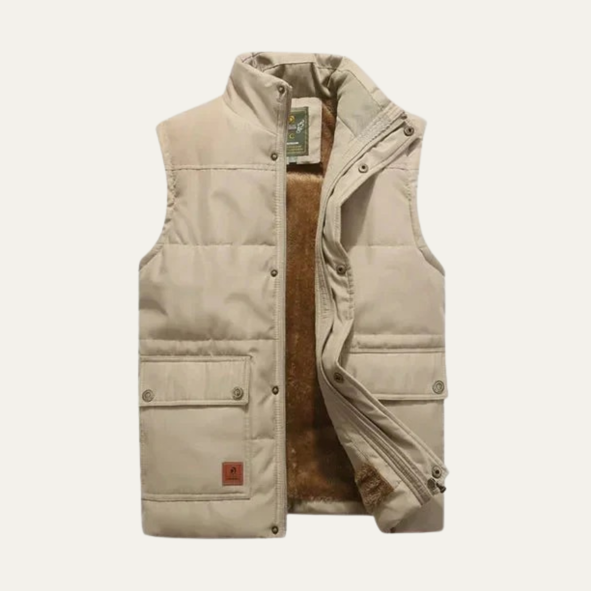 The Aspen Men's Warm Modern Fleece Lined Winter Gilet