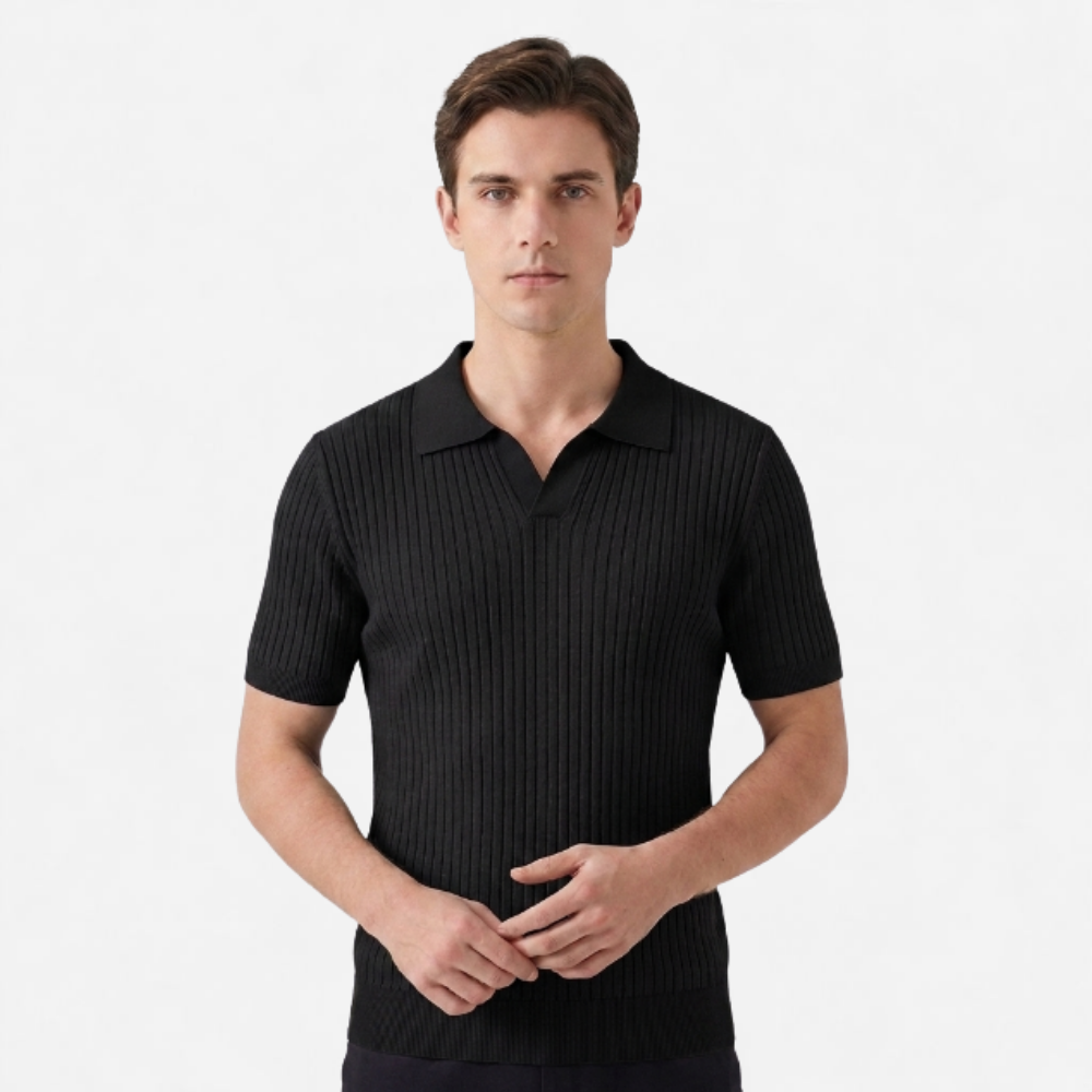 OLDMONEYLOOK | Men’s Heritage Knit Polo Shirt