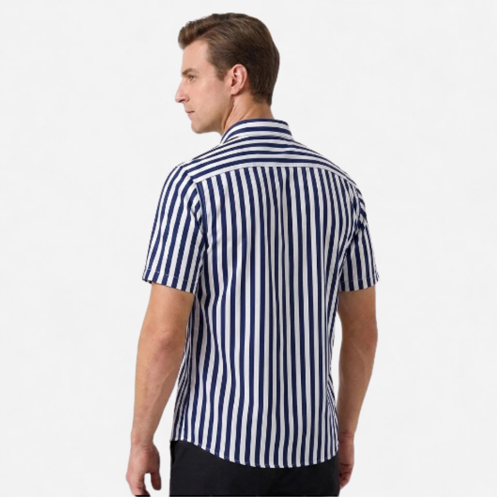 OLDMONEYLOOK | Men’s Heritage Striped Polo Shirt