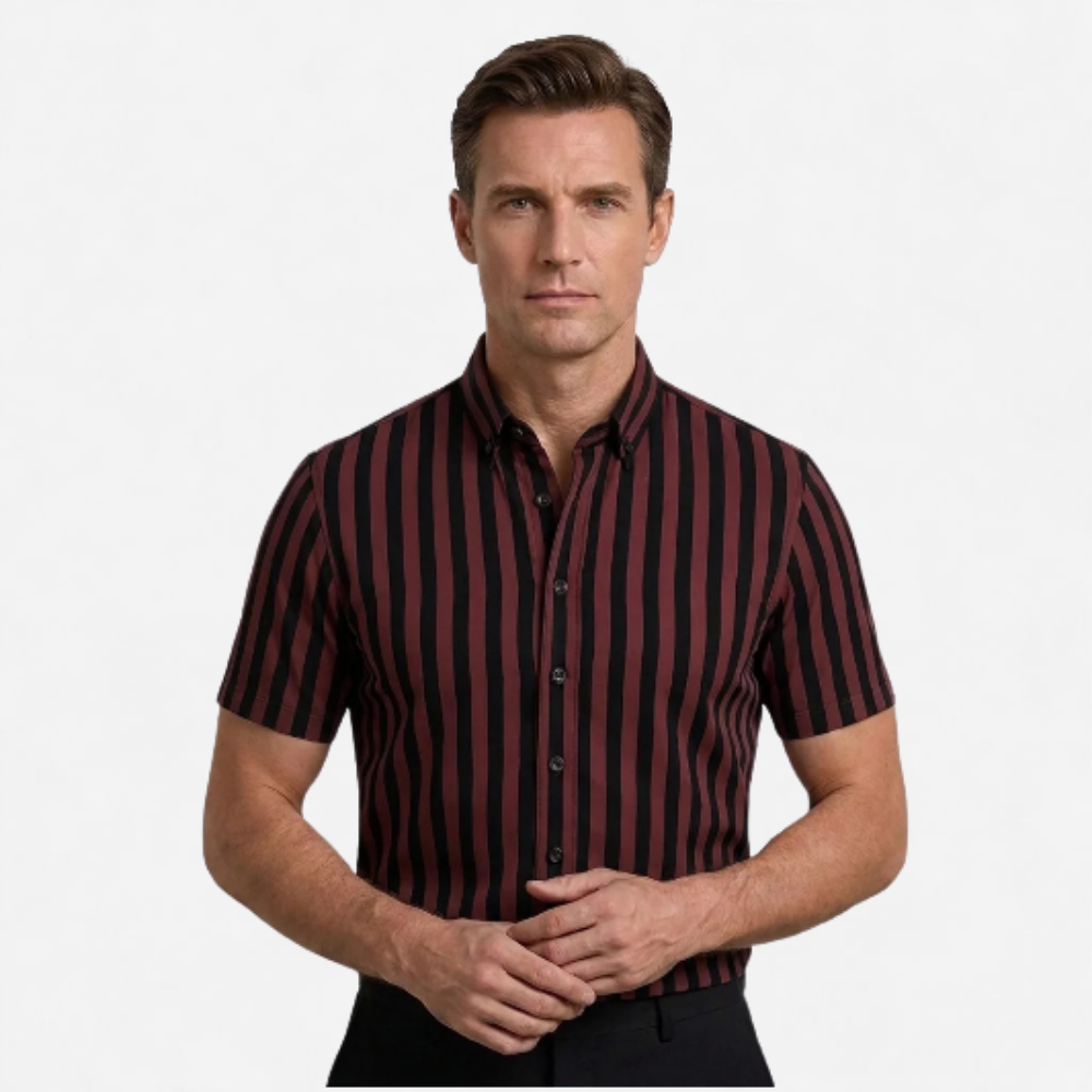 OLDMONEYLOOK | Men’s Heritage Striped Polo Shirt