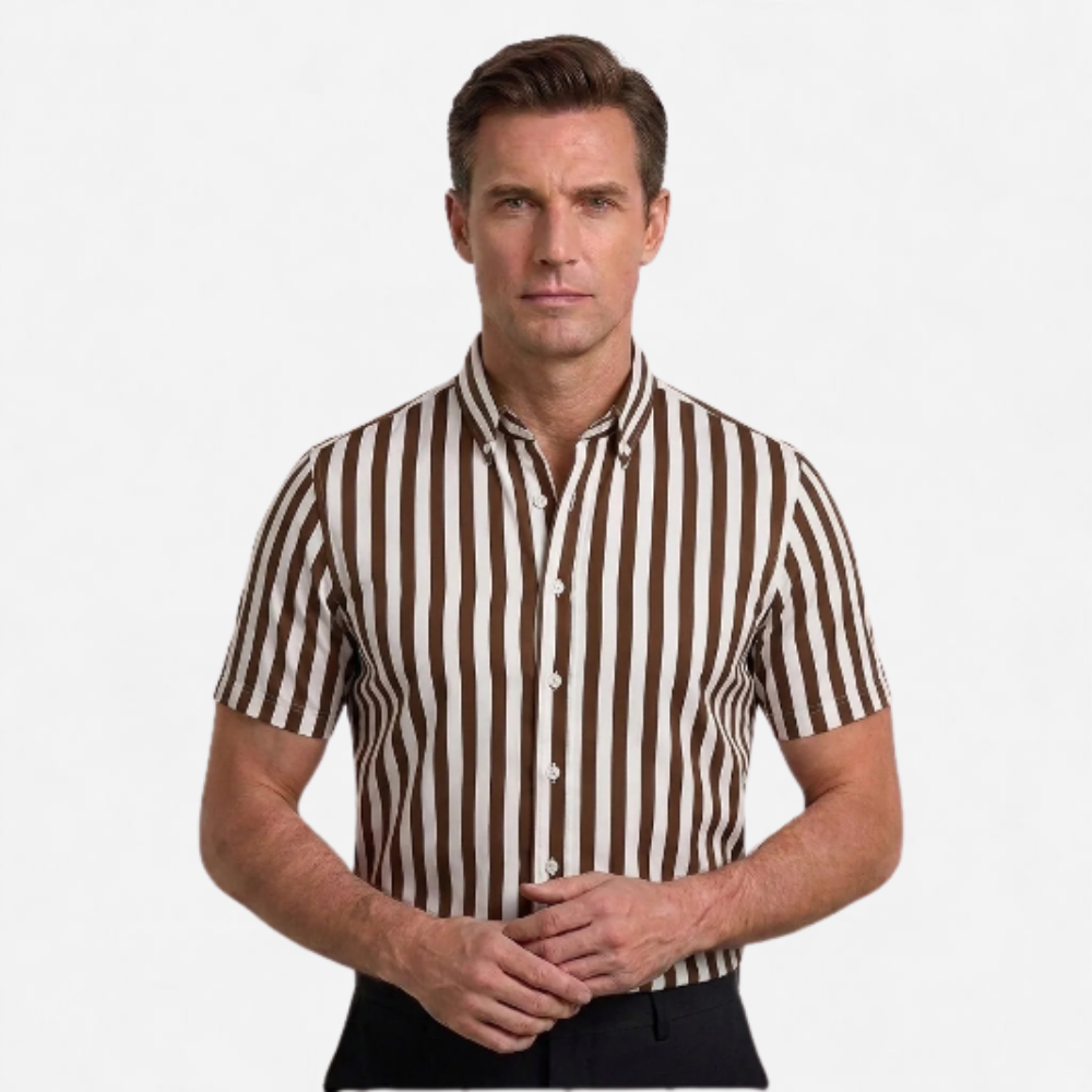 OLDMONEYLOOK | Men’s Heritage Striped Polo Shirt