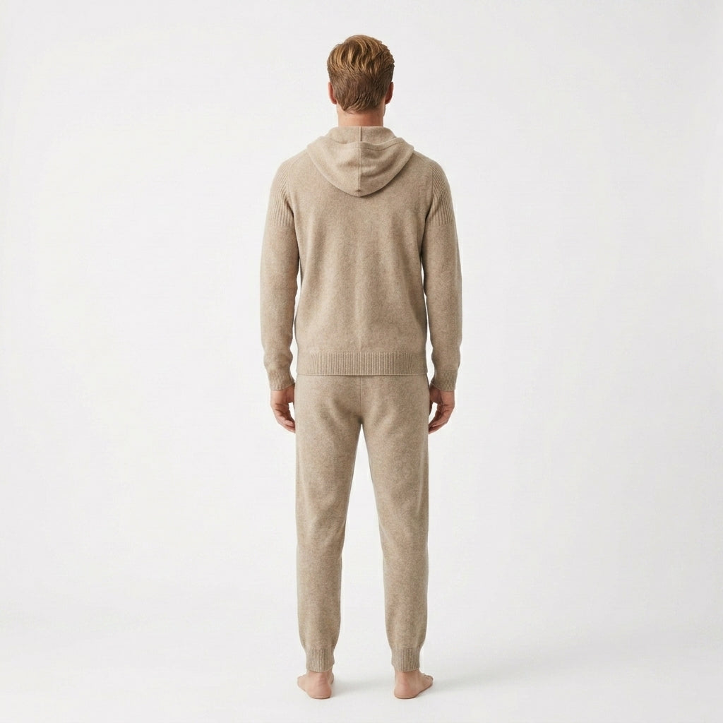HOLLANDEN | ZIP-UP HOODIE AND JOGGING TROUSERS FOR MEN