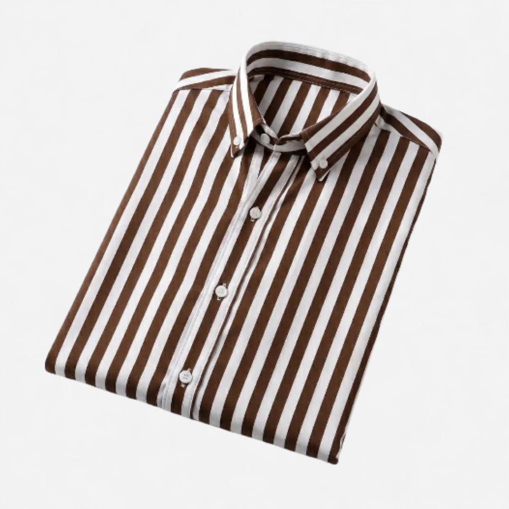 OLDMONEYLOOK | Men’s Heritage Striped Polo Shirt