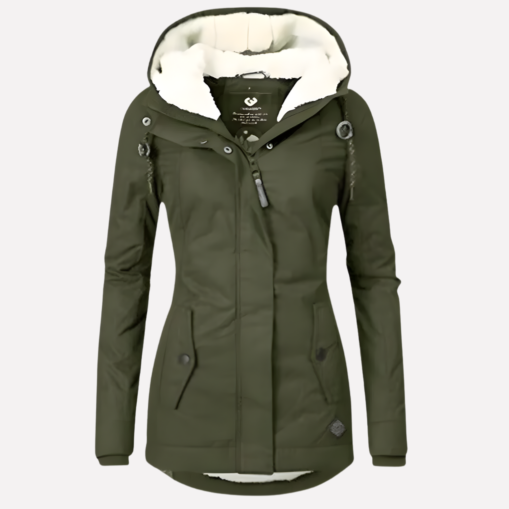Cozy Hooded Winter Jacket with Insulated Lining
