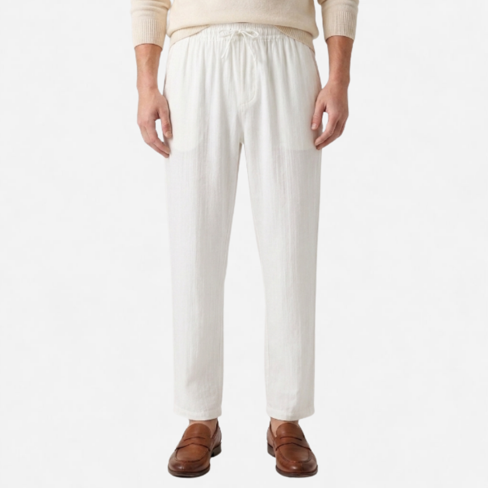 OLDMONEYLOOK | Men’s Heritage Linen Pantalon