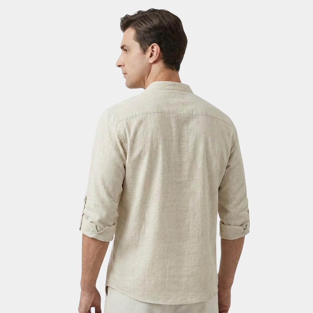 OLDMONEYLOOK | Men’s Classic Linen Summer Shirt