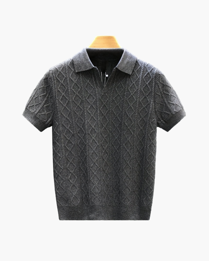 Signature Textured Knit Polo
