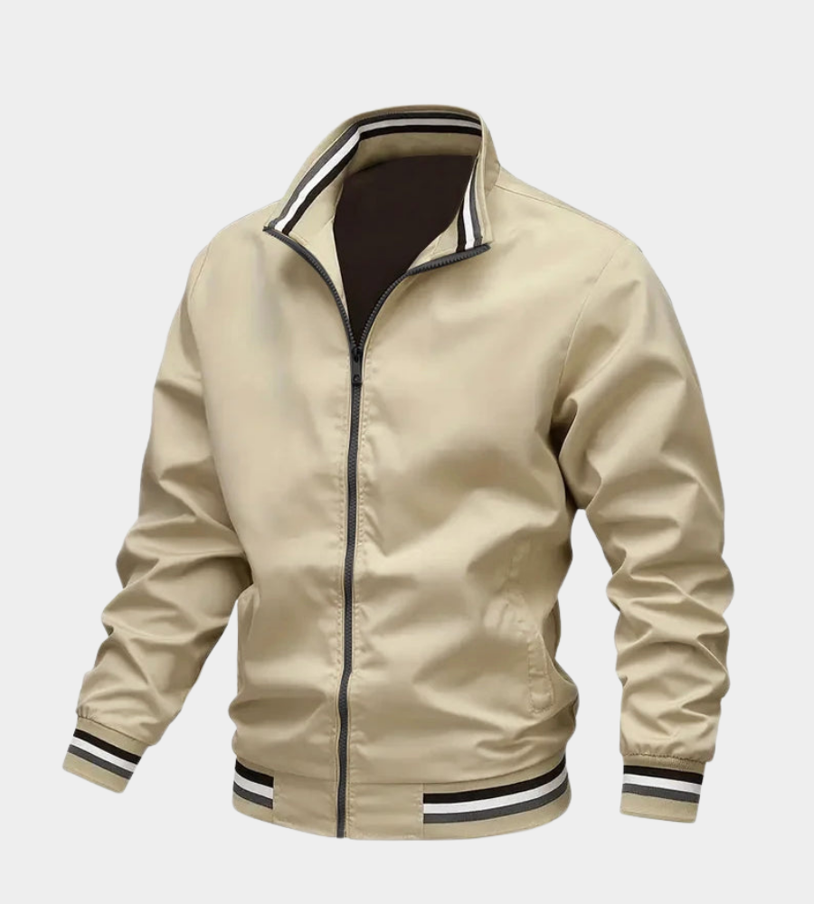 Men's Layer-Friendly Warm Bomber Jacket