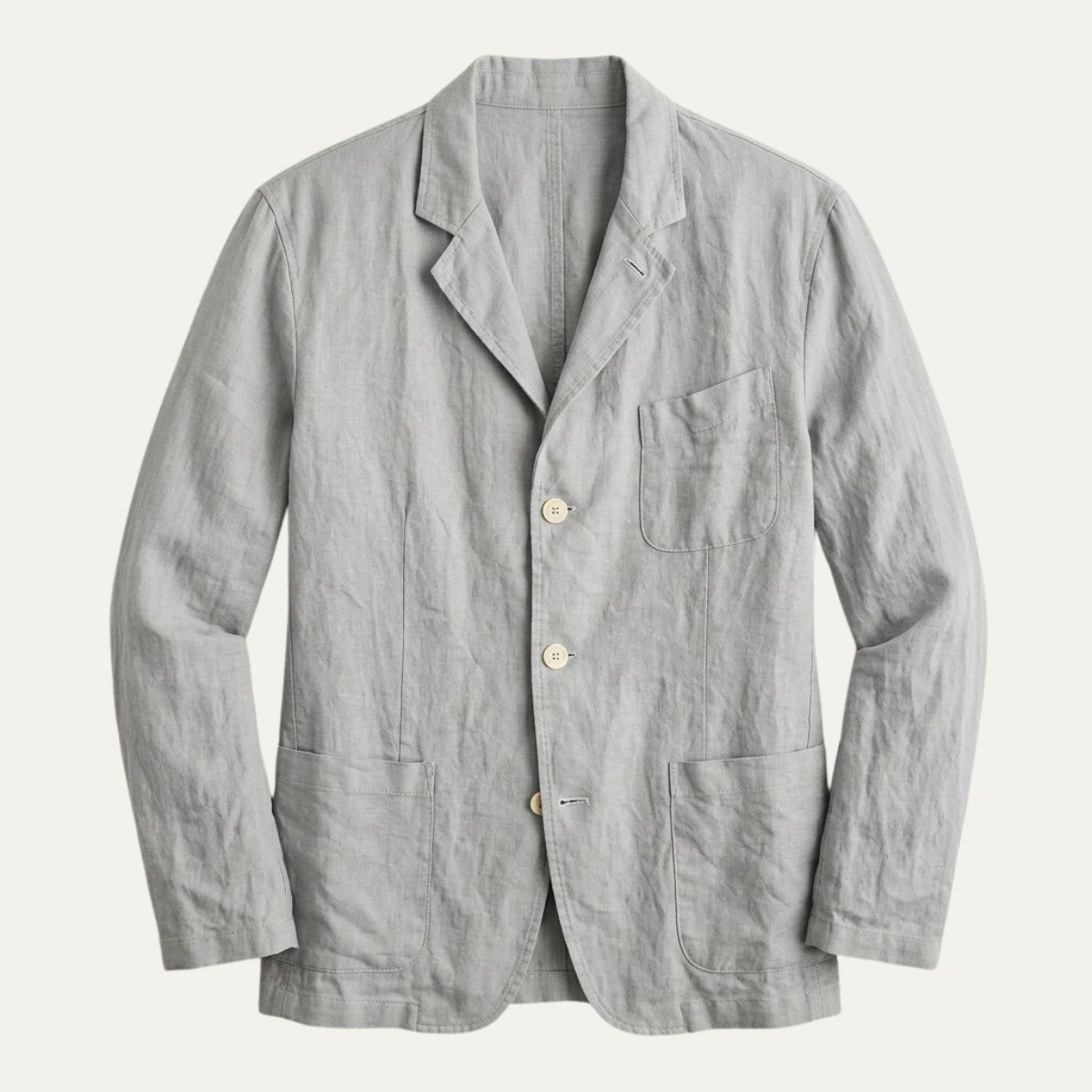 The Milan Men's Stylish Linen Jacket - Lightweight Blazer - Wedding Guest