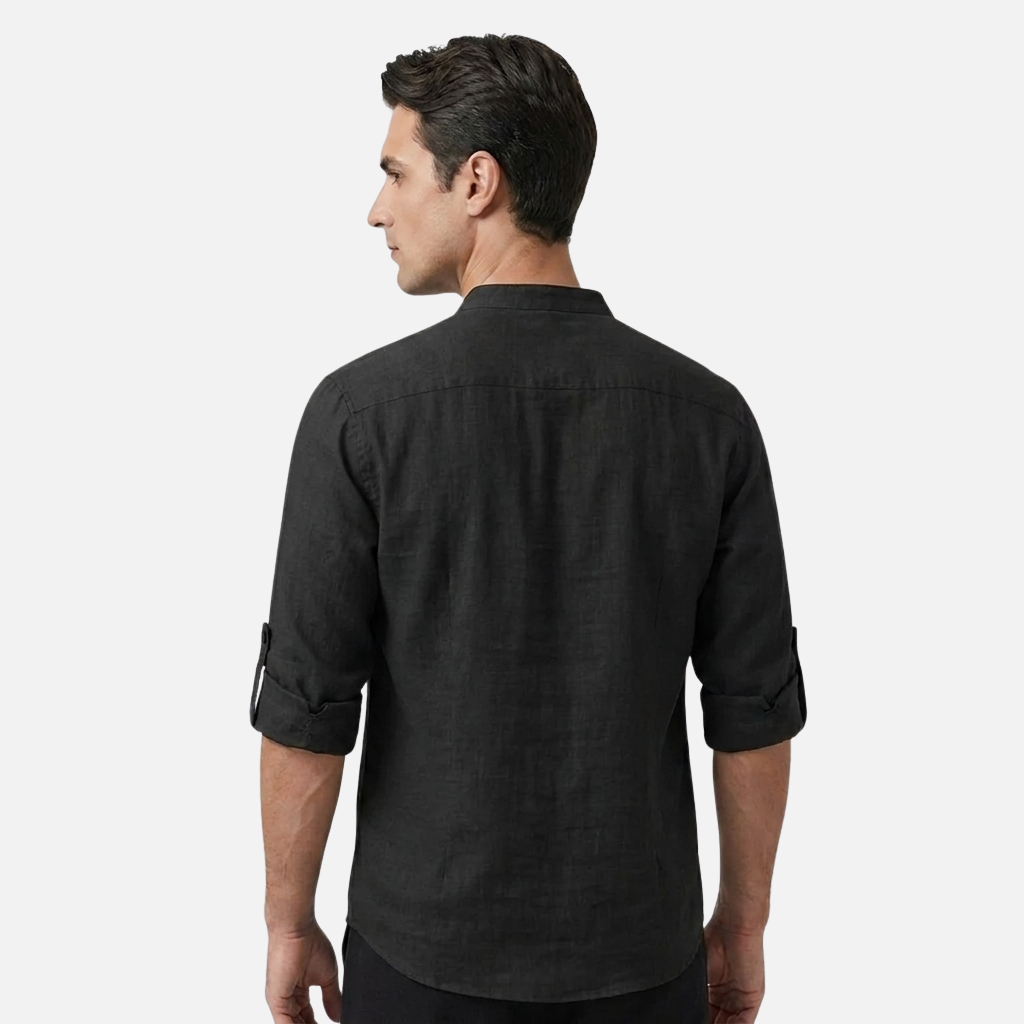 OLDMONEYLOOK | Men’s Classic Linen Summer Shirt