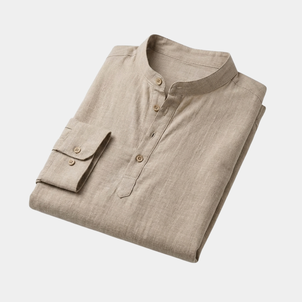 OLDMONEYLOOK | Men’s Classic Linen Summer Shirt