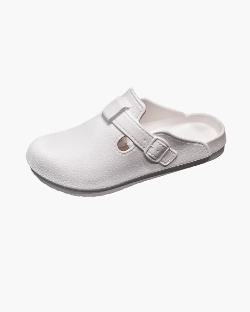 Classic Waterproof Buckle Clogs
