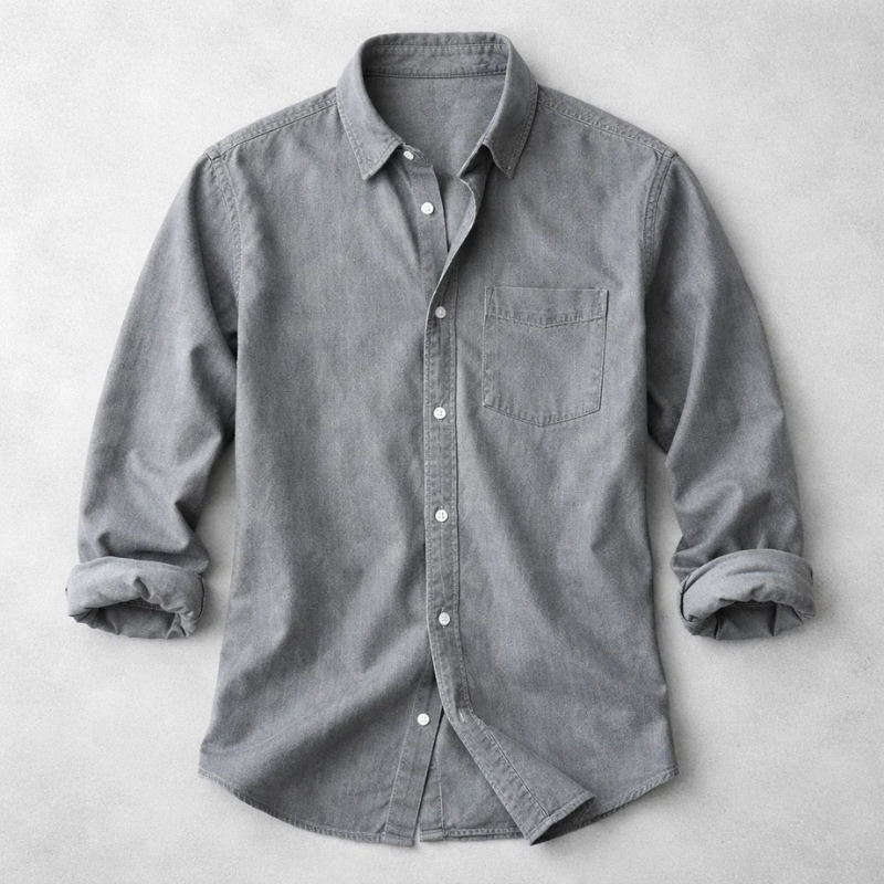 Shirt with Chest Pocket for Men
