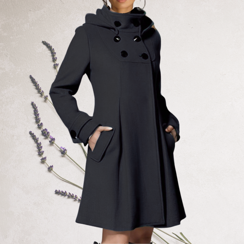 Elegant Knee-Length Trench Coat for Women