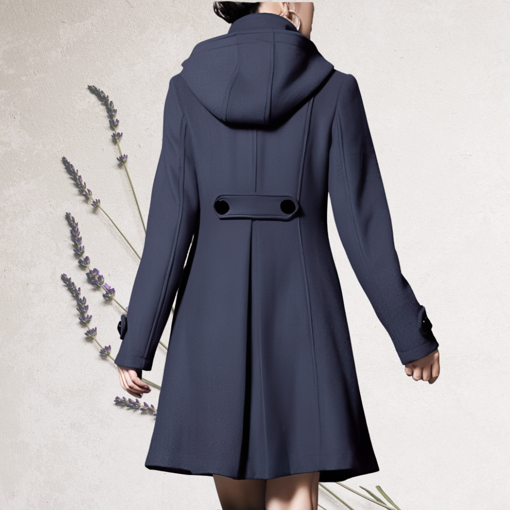 Elegant Knee-Length Trench Coat for Women