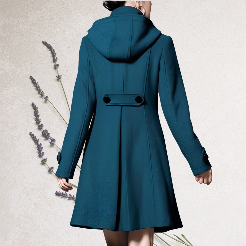 Elegant Knee-Length Trench Coat for Women