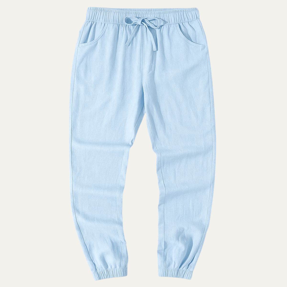 The Palermo Cotton Jogger – Lightweight Summer Trousers for Men