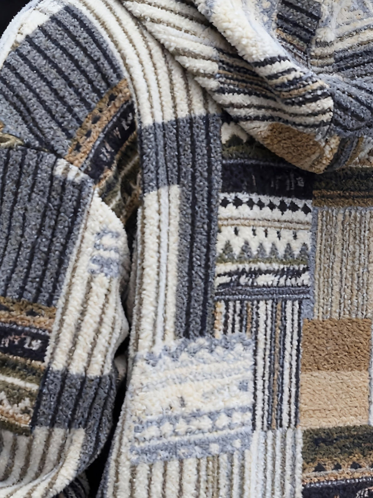 Desmond | Cozy Patterned Half-Zip Sweater