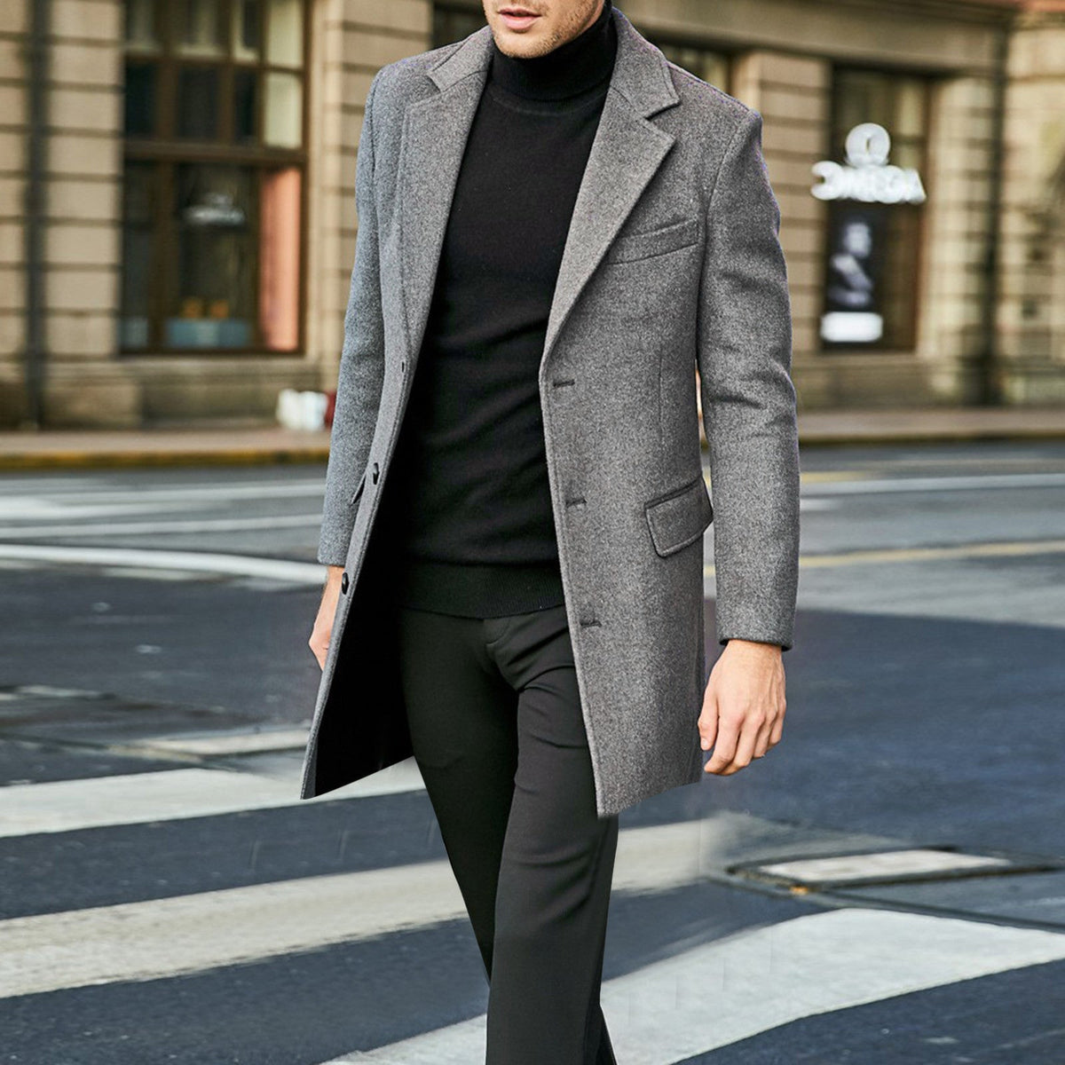 Woollen Trench Coat