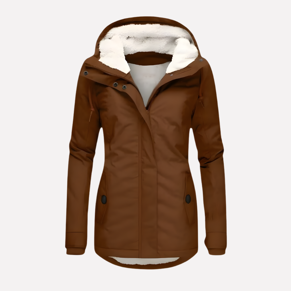 Cozy Hooded Winter Jacket with Insulated Lining