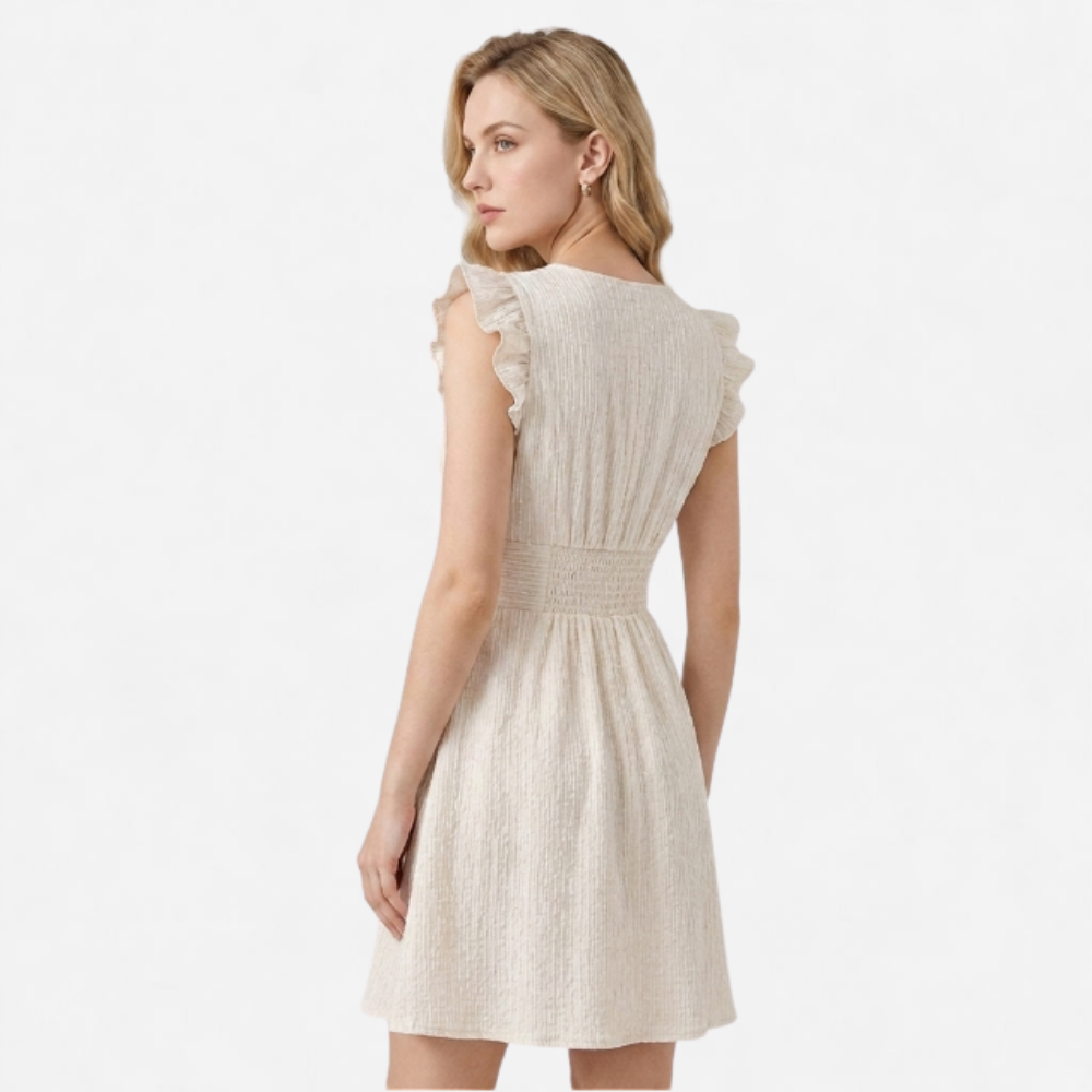 OLDMONEYLOOK | Women’s Classic V-Neck Tailored Dress