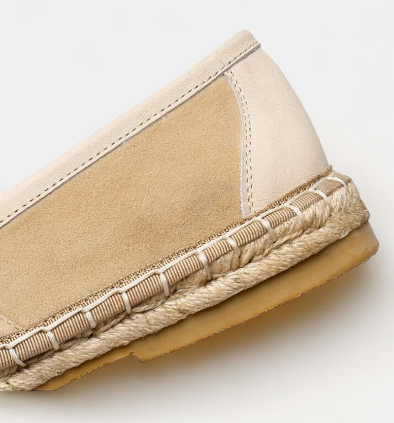 OLD MONEY Tressed Suede Loafers