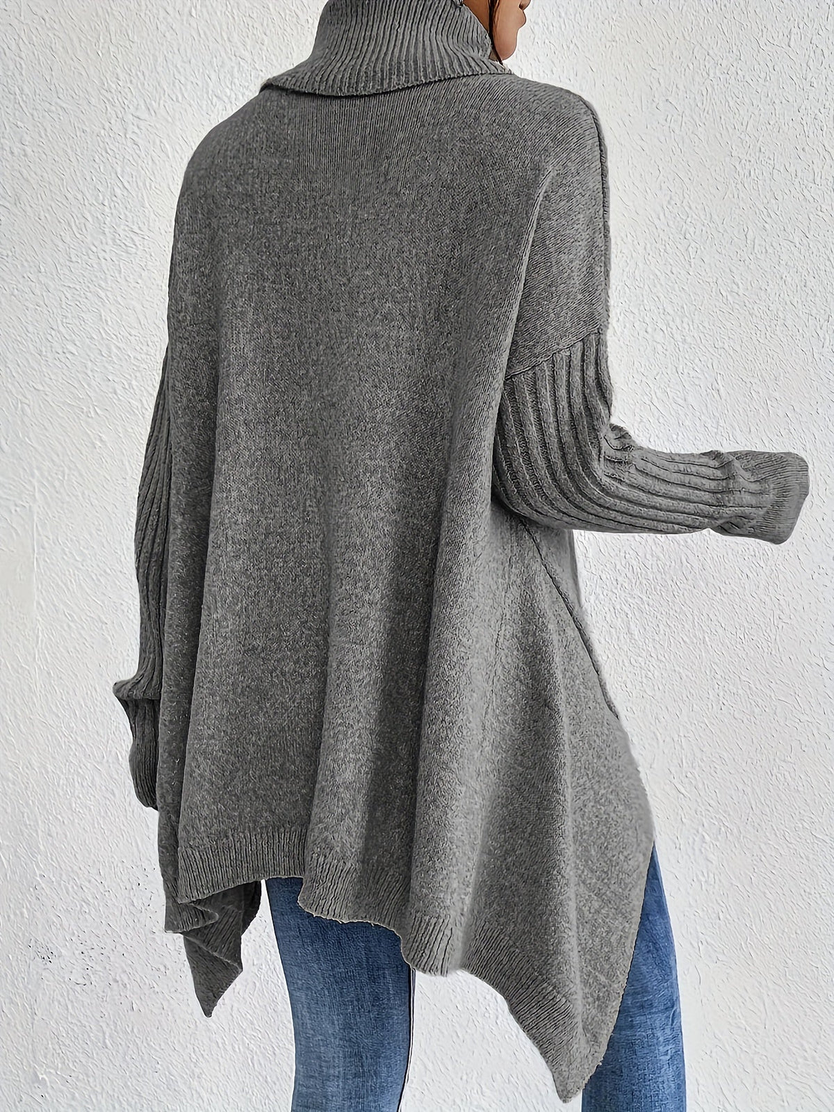 Brooke | Cozy High-Neck Relaxed Sweater