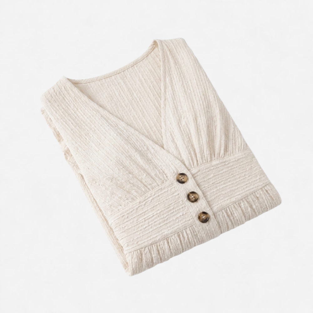 OLDMONEYLOOK | Women’s Classic V-Neck Tailored Dress