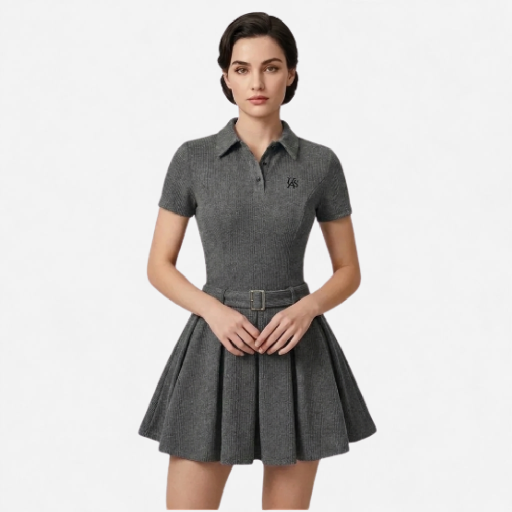 OLDMONEYLOOK | Women’s Classic Pleated Midi Dress