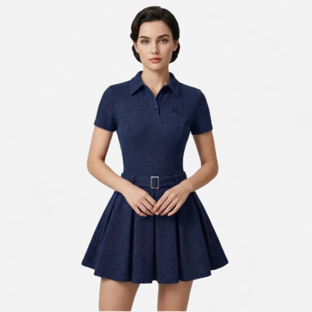 OLDMONEYLOOK | Women’s Classic Pleated Midi Dress