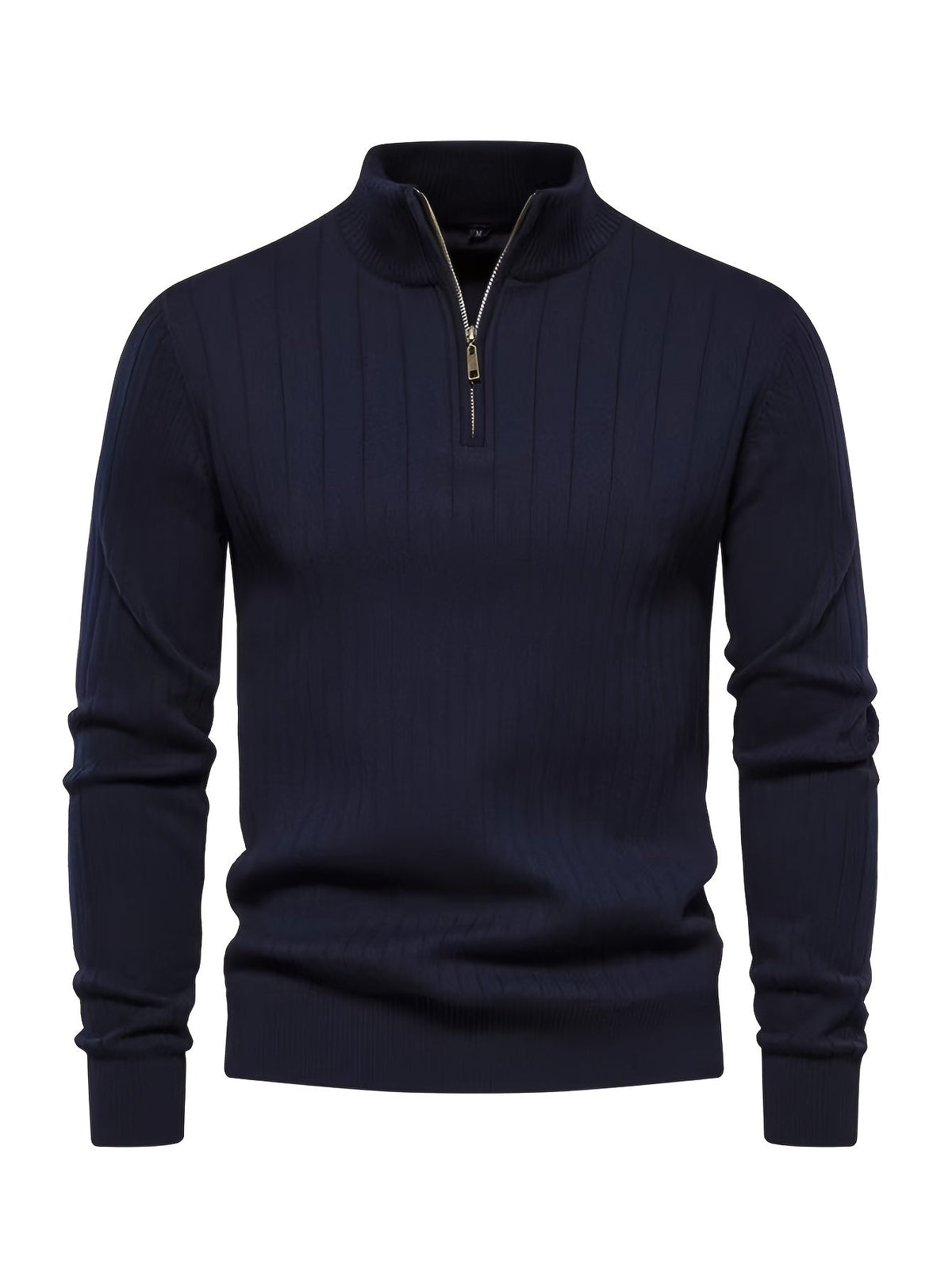 Camden | Textured Quarter-Zip Pullover