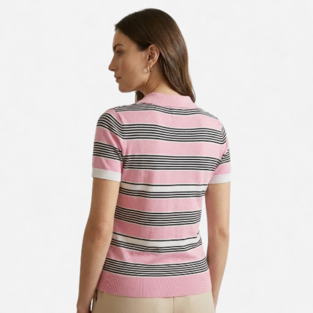 OLDMONEYLOOK | Women’s Classic Striped Summer Blouse